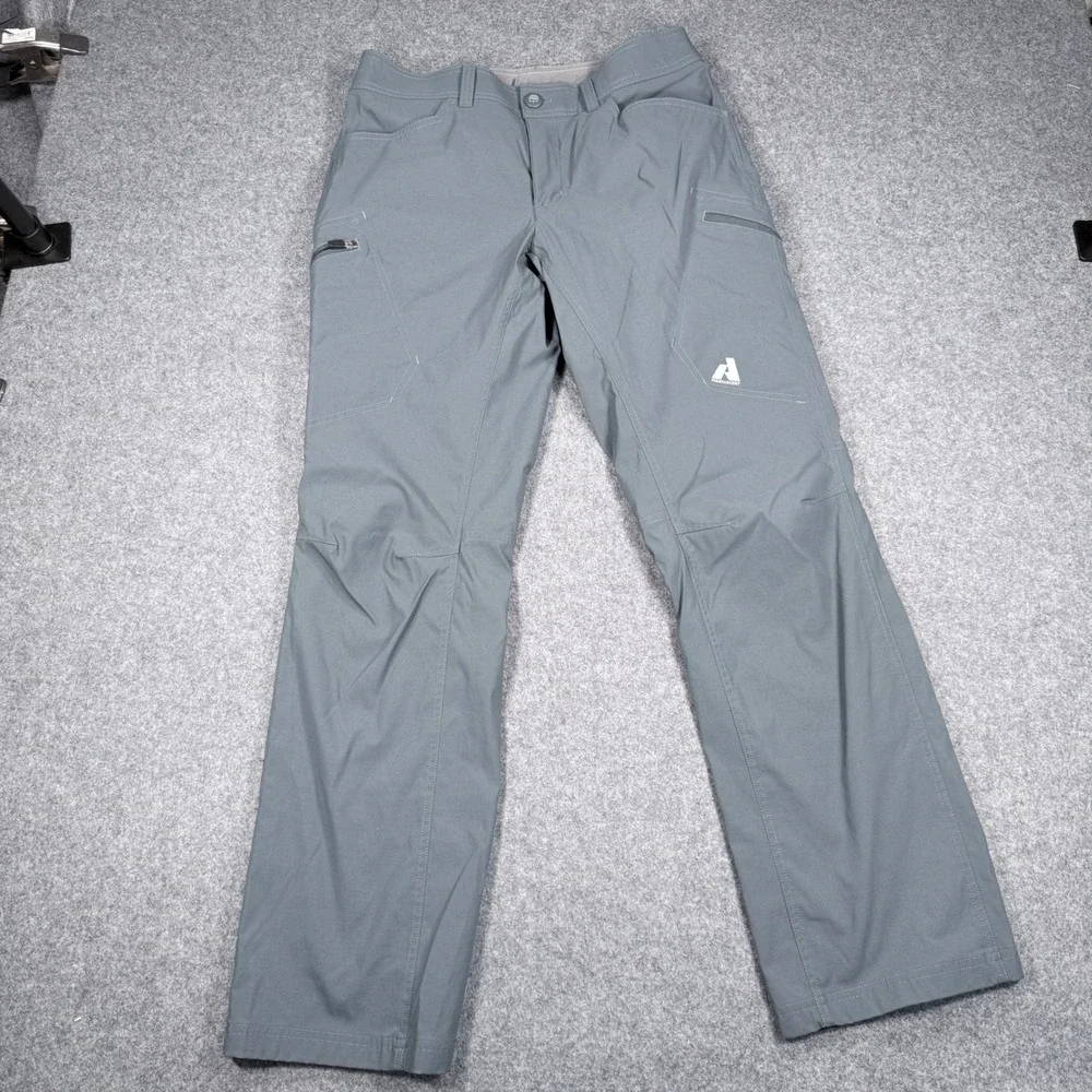 Eddie Bauer First Ascent Guide Pro Hiking Pants Mens 33x32 Grey gorpcore Outdoor